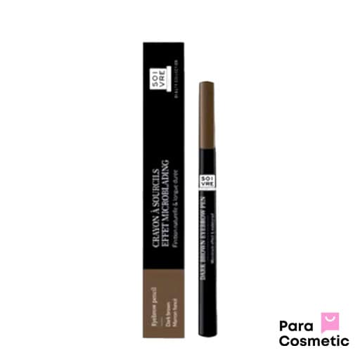 SOIVRE FEUTRE SOURCIL MARRON FONCE